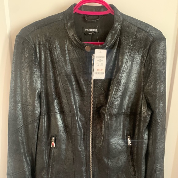 8️⃣5️⃣ Beautiful BRAND NEW TAGS ON BEBE jacket - Picture 4 of 6
